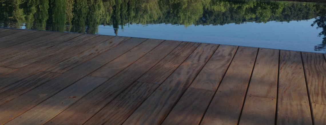 Plagde de piscine teck Aix en provence